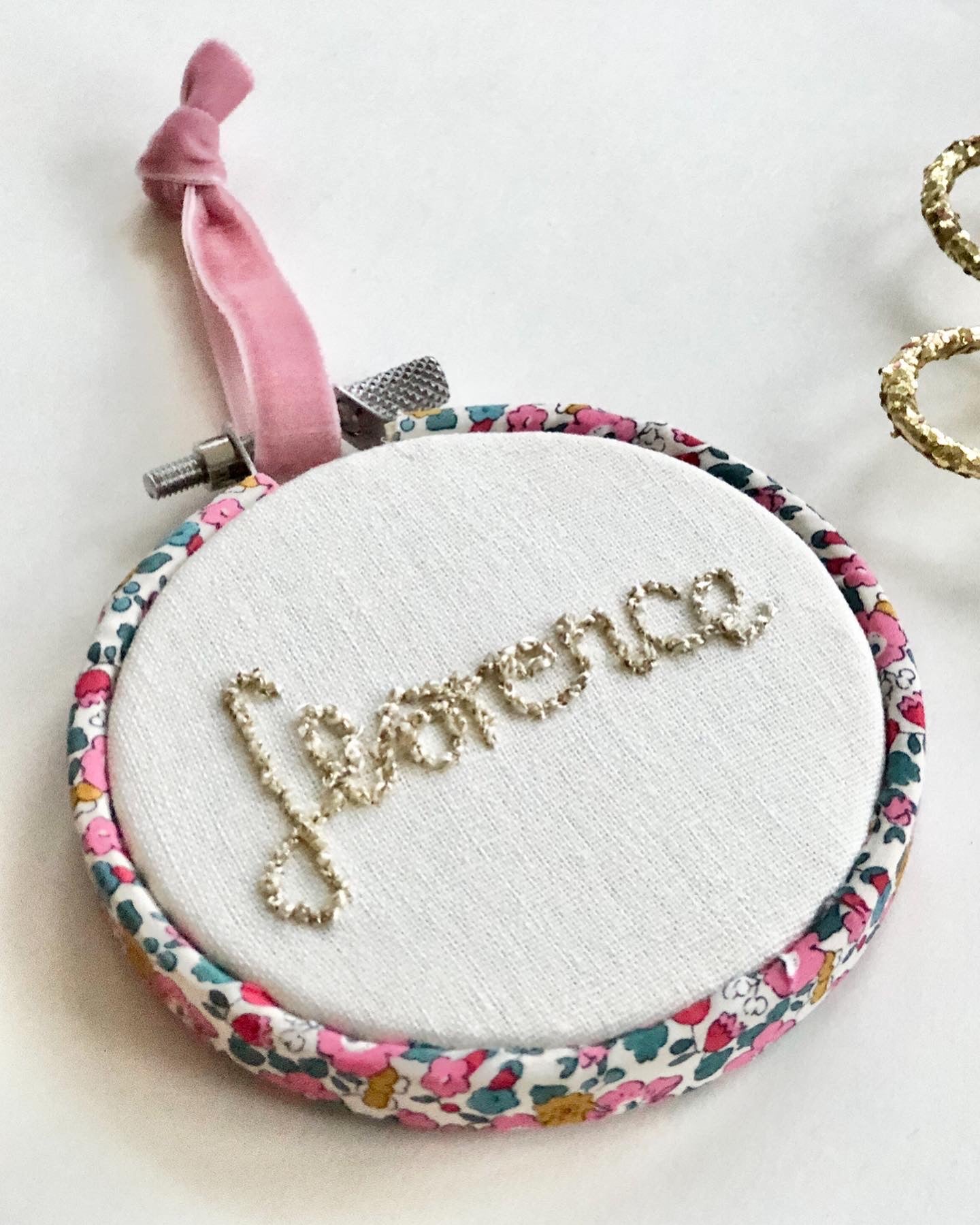 Personalised Name Sign | Liberty Fabrics