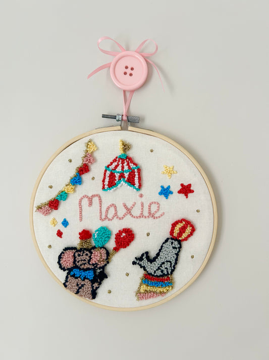 Personalised Name Sign | Circus Design
