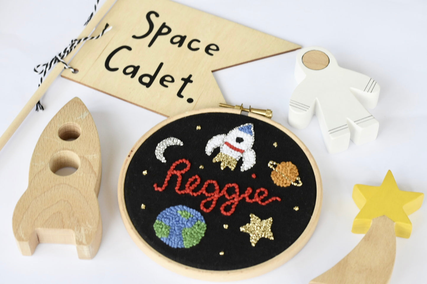 Personalised Space Hoop