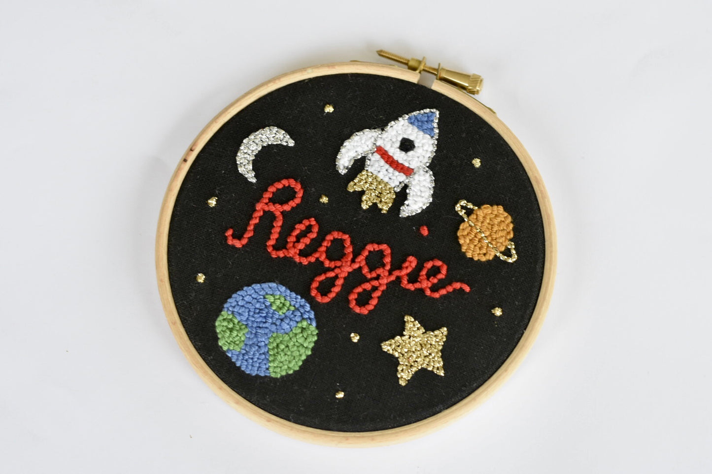 Personalised Space Hoop