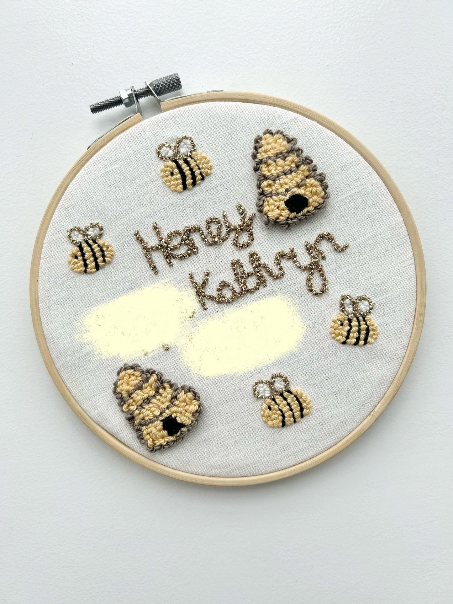 Personalised Name Sign | Bee Design