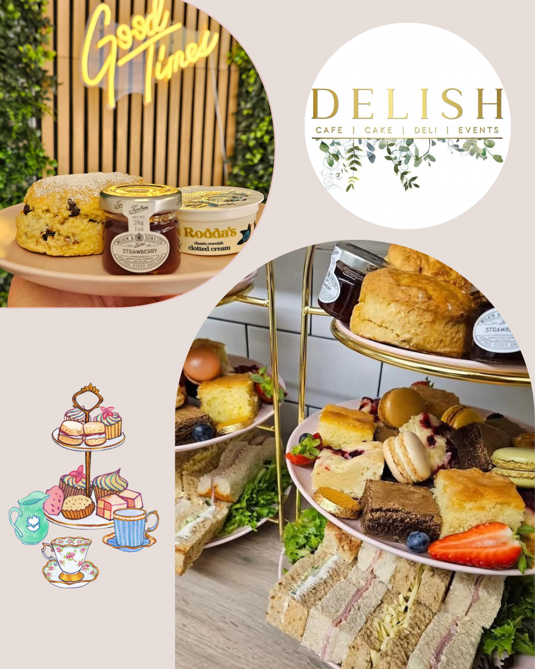 Crafternoon Tea | Delish Syston | 21.09.25 12pm-2:30pm
