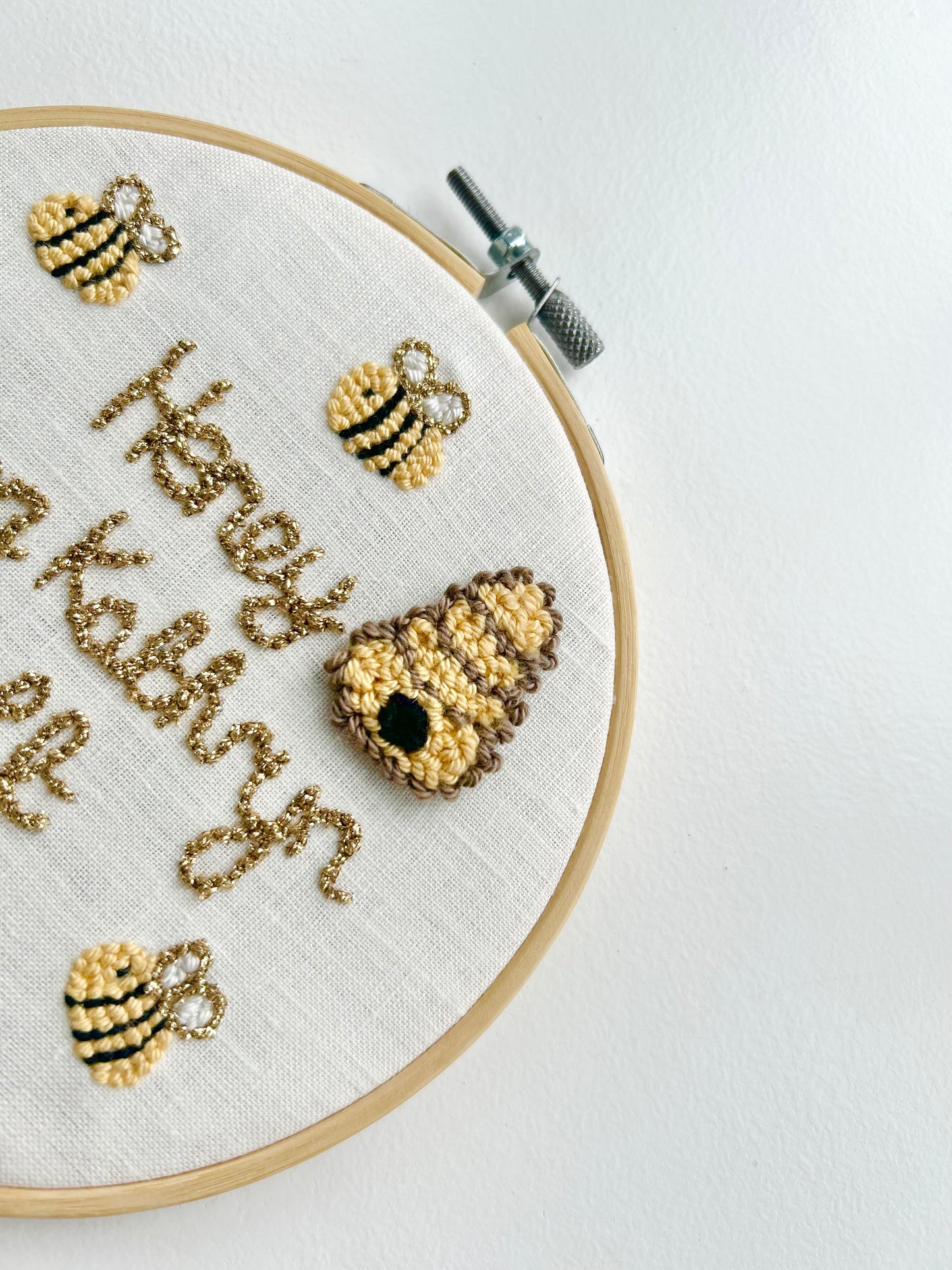 Custom Punch Needle Art | Personalised Name Sign