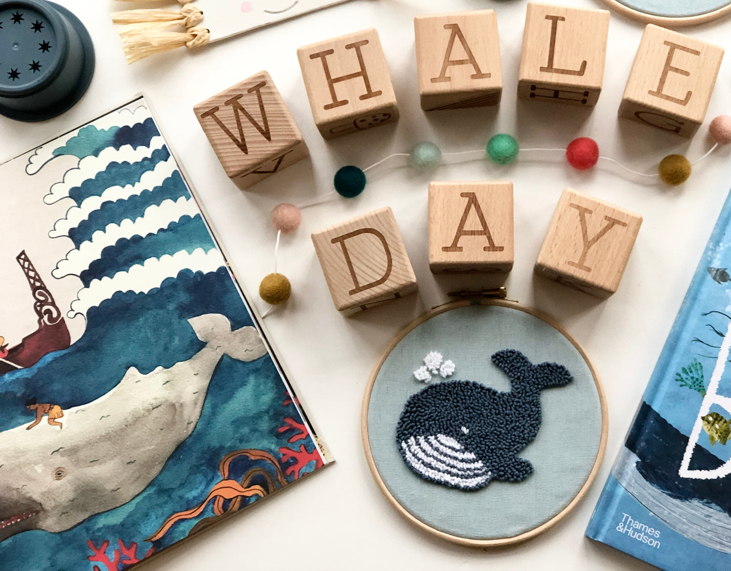 Blue Whale Wall Decoration