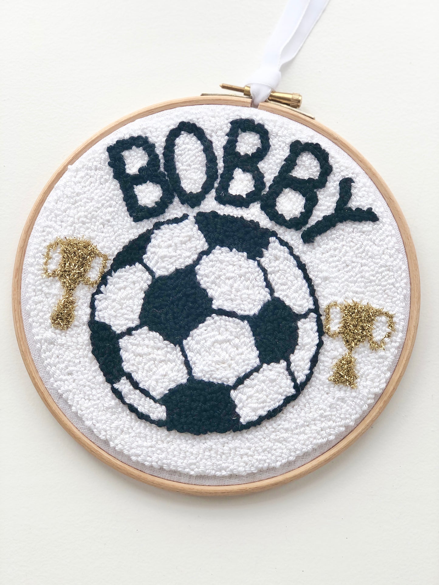 Custom Punch Needle Art | Personalised Name Sign