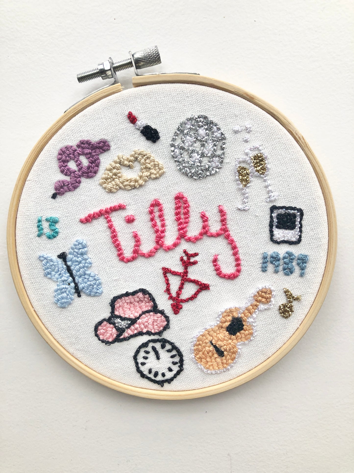 Custom Punch Needle Art | Personalised Name Sign