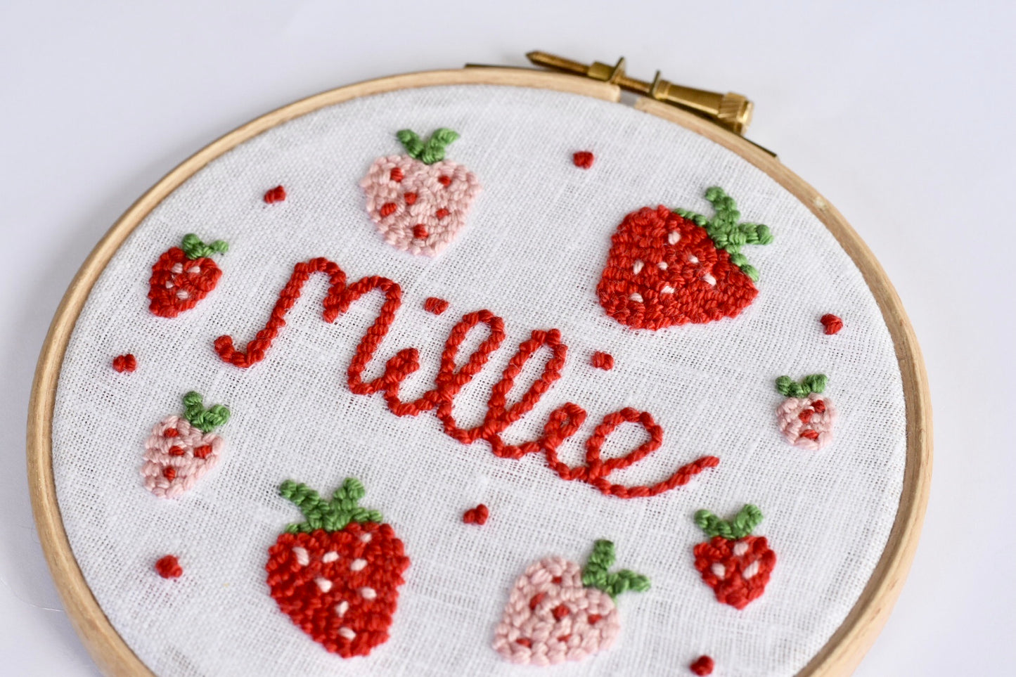 Personalised Name Sign | Strawberry Design
