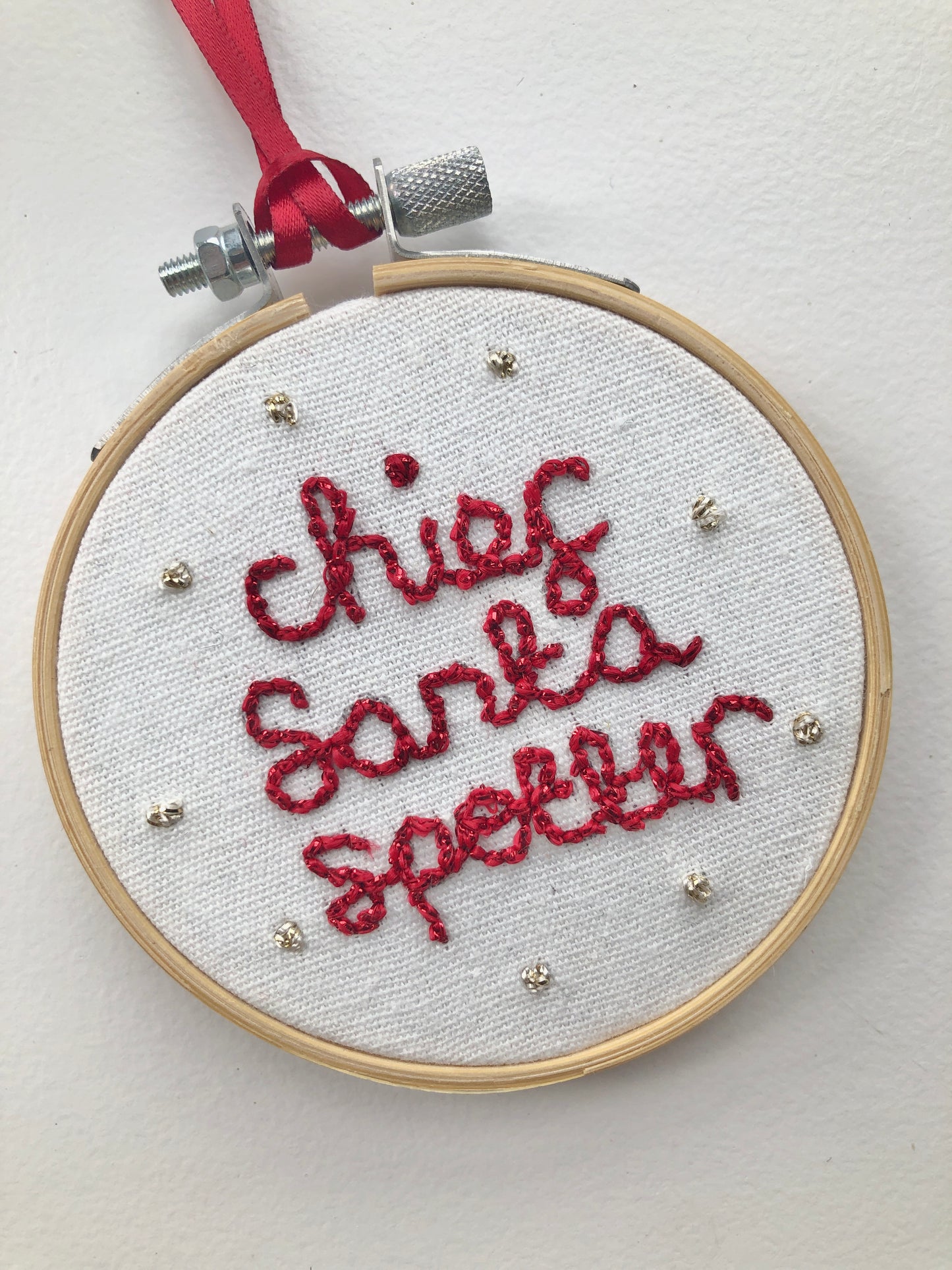 Chief Santa Spotter Decoration