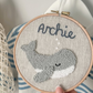 Personalised Name Sign | Whale Design