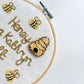 Personalised Name Sign | Bee Design