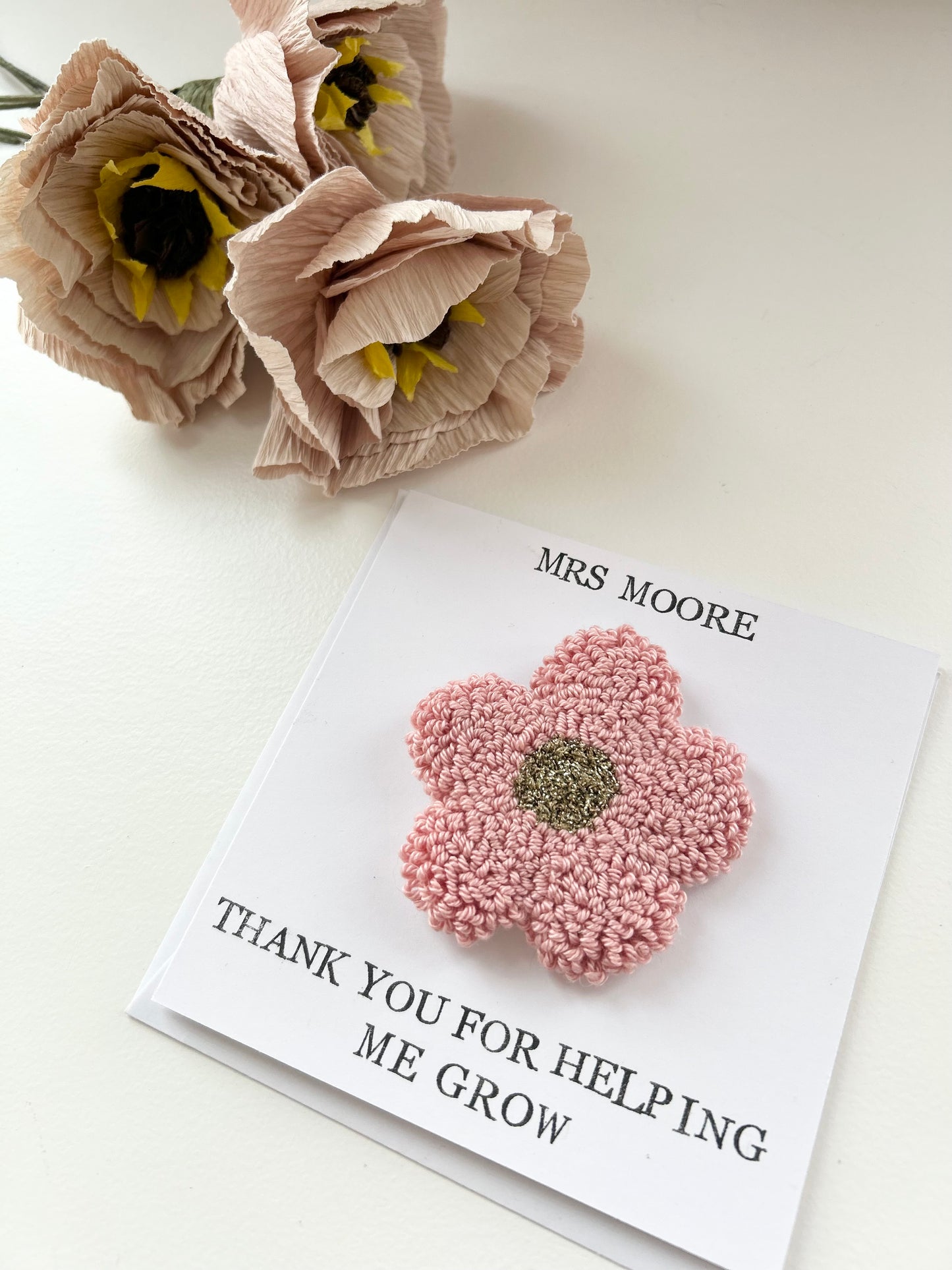 Thank You Teacher / Nursery Keepsake Gift Card