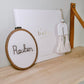 Personalised Name Sign | Vintage Stripe