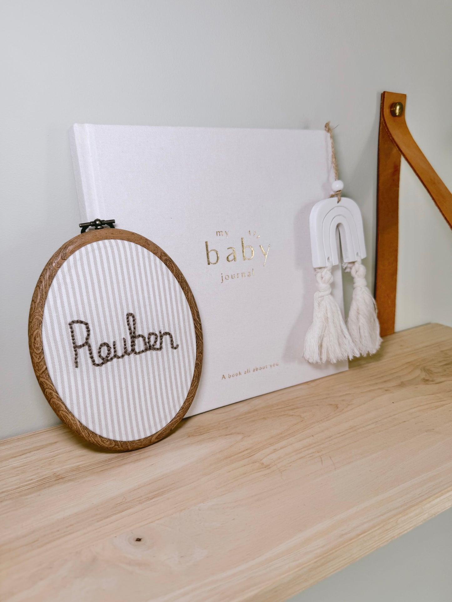 Personalised Name Sign | Vintage Stripe
