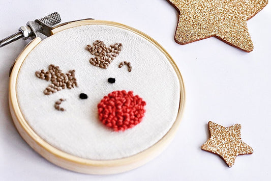 Rudolph Decoration (Hoop)
