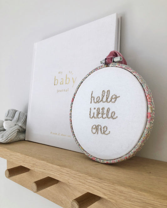 Liberty Wrapped Hello Little One Hoop