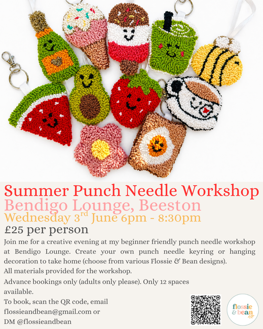Punch Needle Workshop | Bendigo Lounge | 03.06.26 6pm-8:30pm