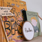 Personalised Name Sign | Vintage Stripe