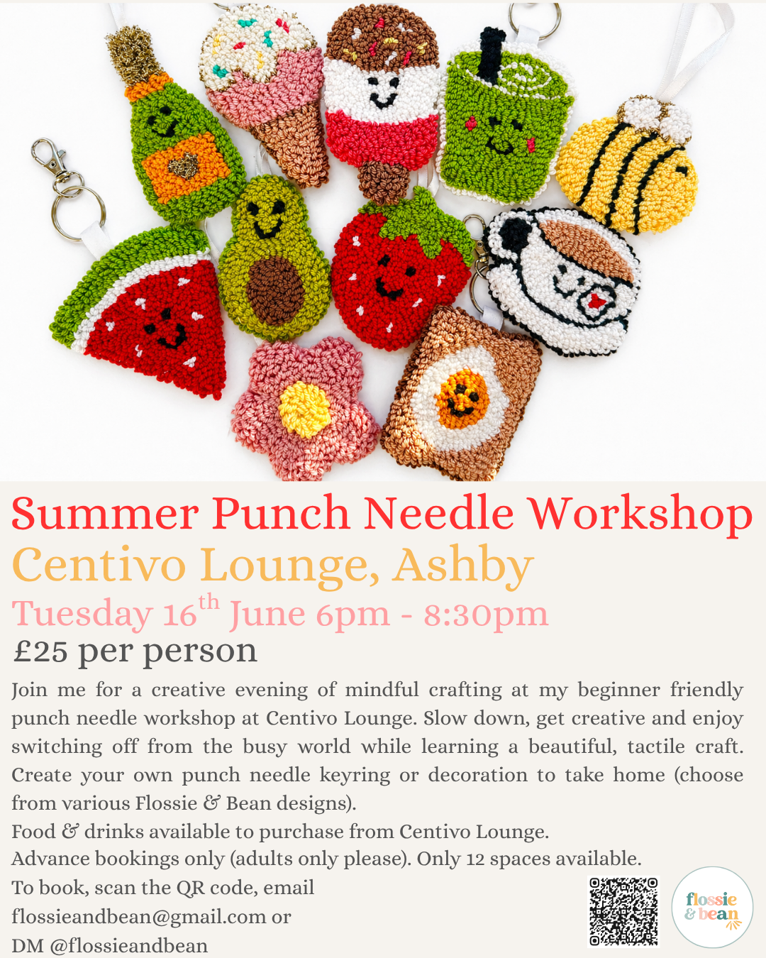 Punch Needle Workshop | Centivo Lounge | 16.06.26 6pm-8:30pm