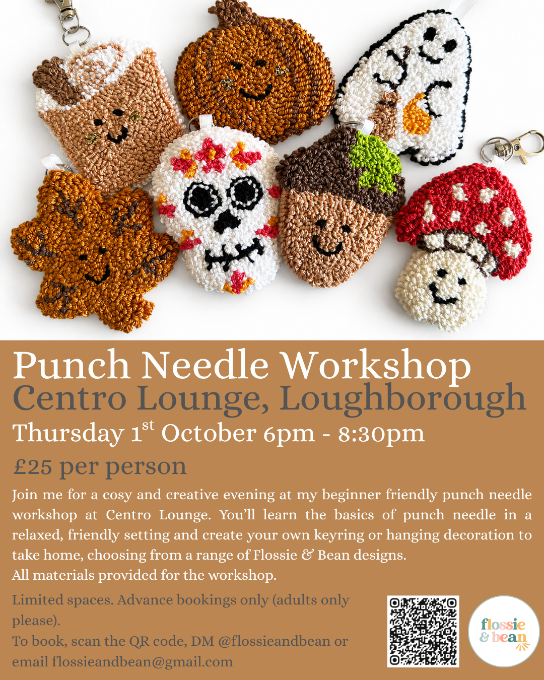 Punch Needle Workshop | Centro Lounge | 01.10.26 6pm-8:30pm