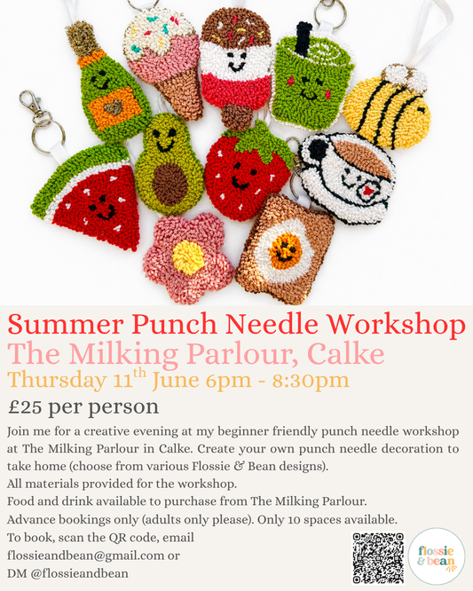 Punch Needle Workshop | The Milking Parlour | 11.06.26 6pm-8:30pm