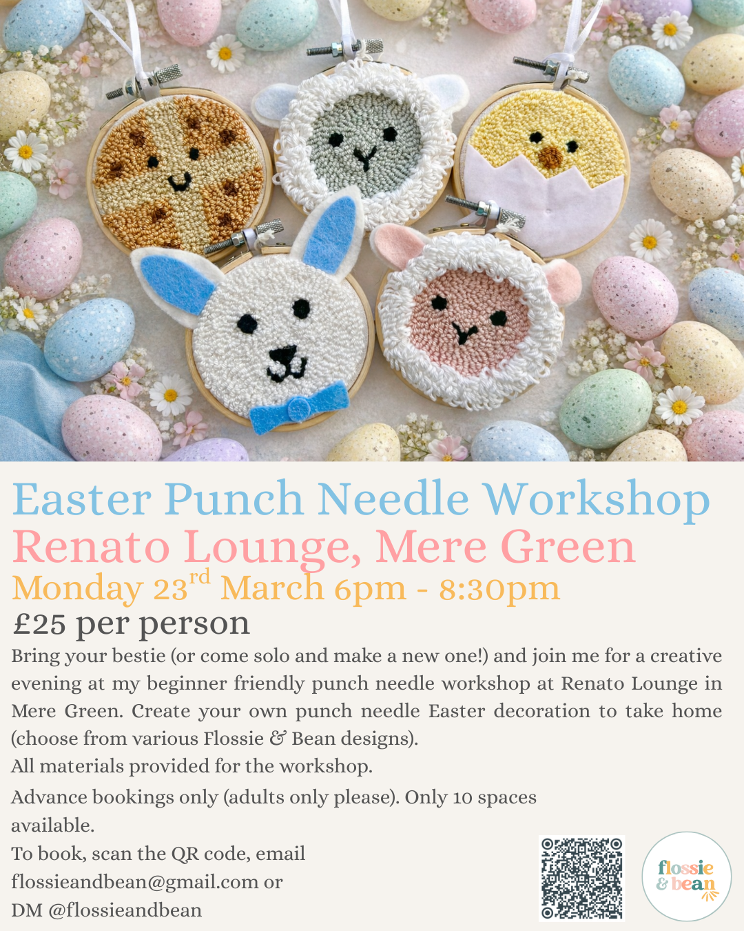 Punch Needle Workshop | Renato Lounge | 23.03.26 6pm-8:30pm