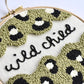 Personalised Leopard Print Hoop