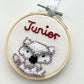 Personalised Arctic Fox Decoration