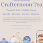 Crafternoon Tea | Delish Syston | 21.09.25 12pm-2:30pm