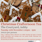 Christmas Crafternoon Tea | The Courtyard, Ashby | 25.11.25 1:30pm - 4pm