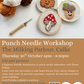 Punch Needle Workshop | The Milking Parlour | 30.10.25 6pm-8:30pm