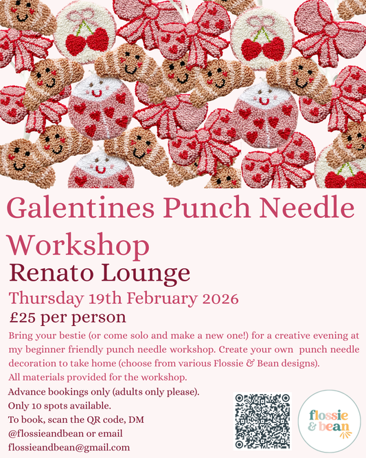 Punch Needle Workshop | Renato Lounge | 19.02.26 6pm - 8:30pm