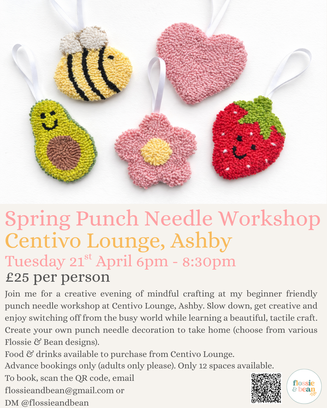 Punch Needle Workshop | Centivo Lounge | 21.04.26 6pm-8:30pm