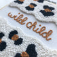 Personalised Leopard Print Hoop