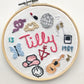 Custom Punch Needle Art | Personalised Name Sign
