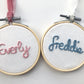 Plain Name Hoop