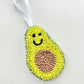 Personalised Avocado Punch Needle Keepsake Card