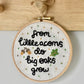 Little Acorns Wall Decoration