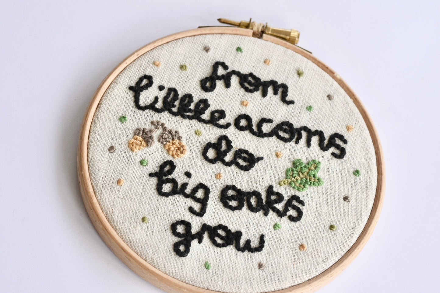 Little Acorns Wall Decoration