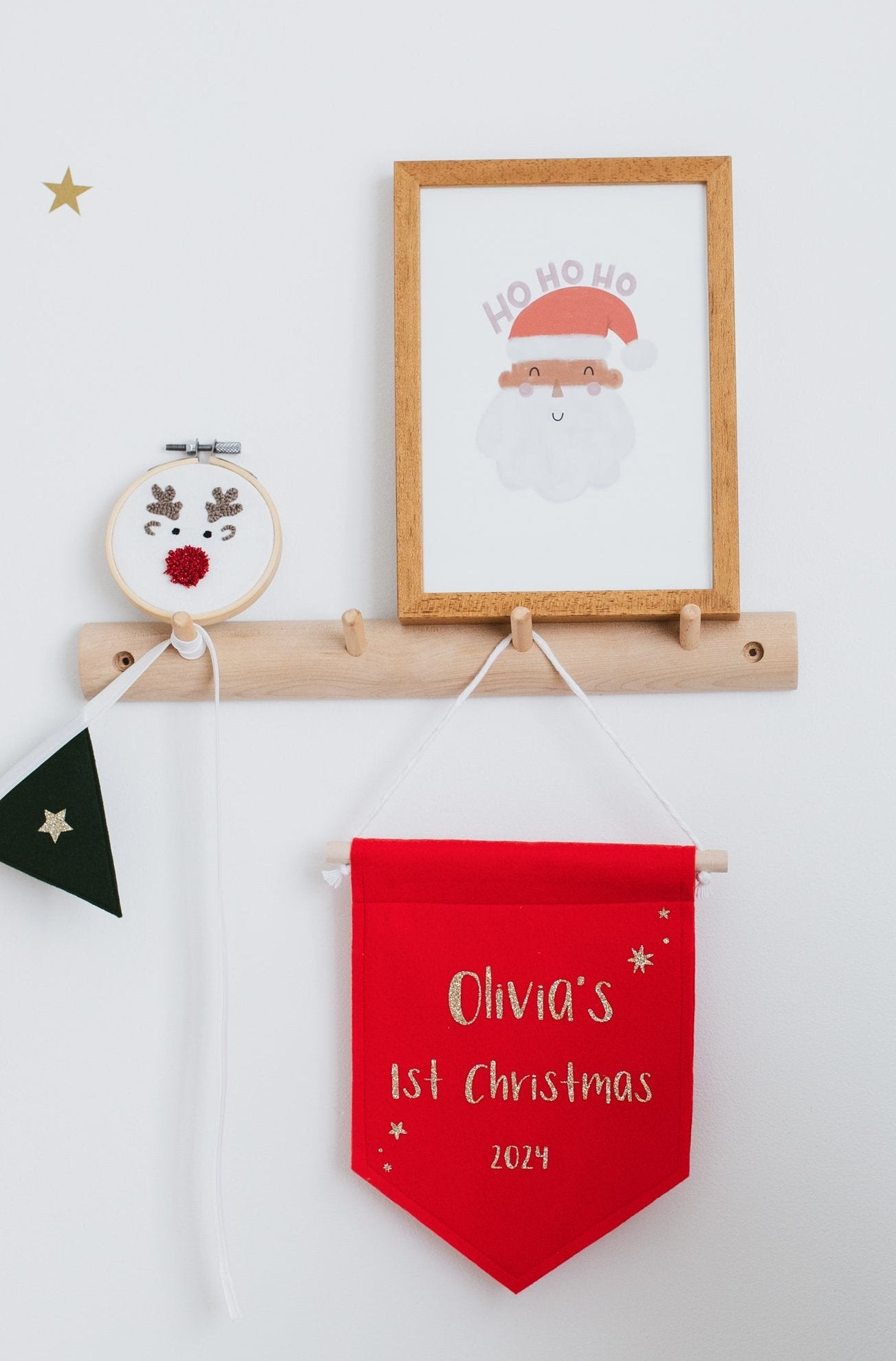 Rudolph Decoration (Hoop)