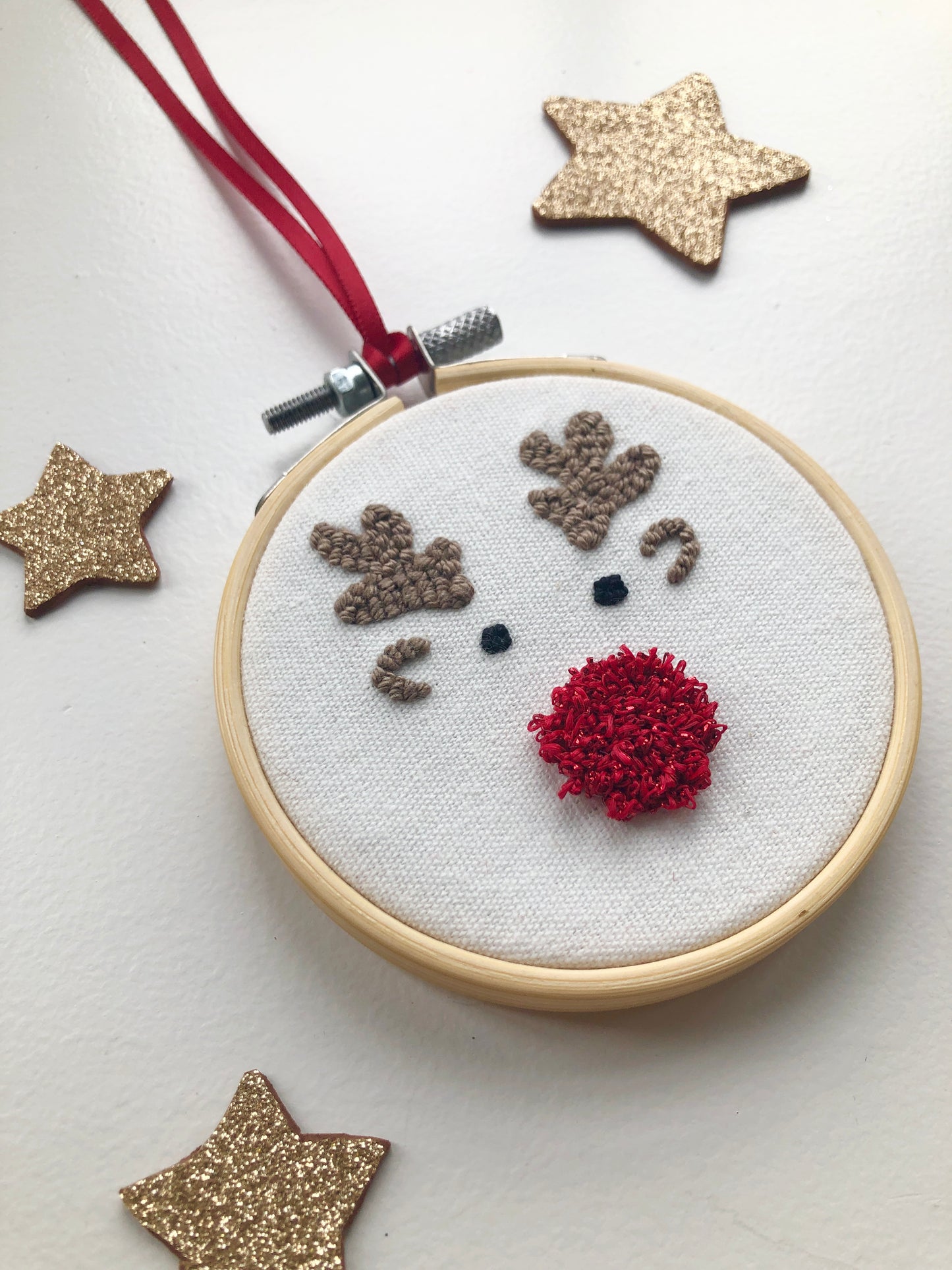 Rudolph Decoration (Hoop)
