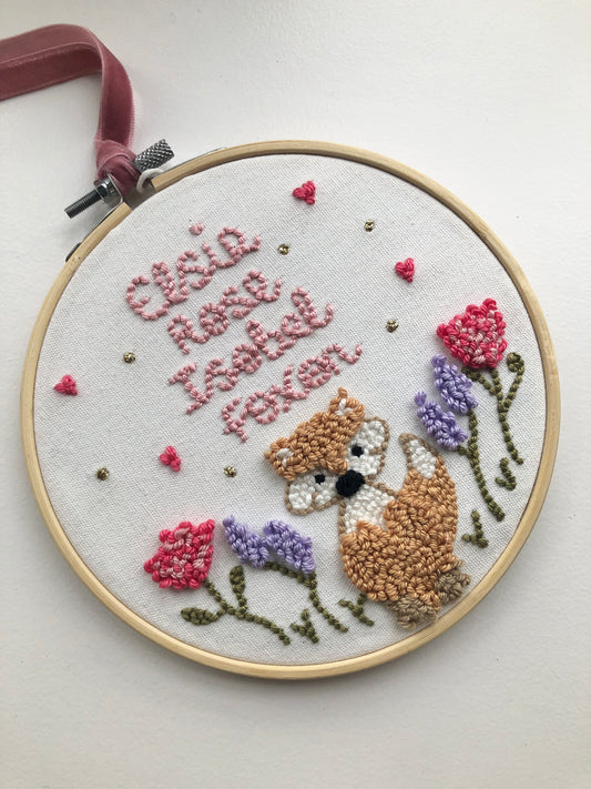 Custom Punch Needle Art | Personalised Name Sign