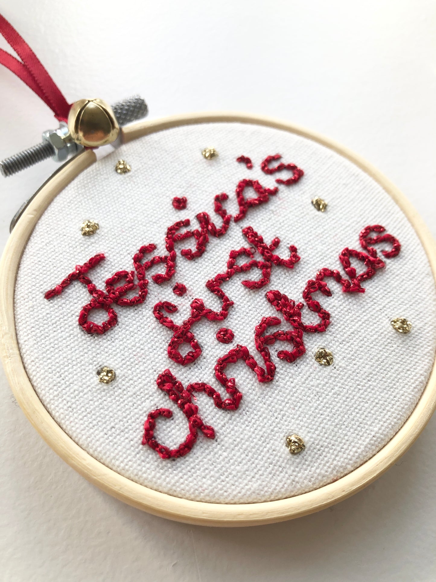 Personalised First Christmas Decoration