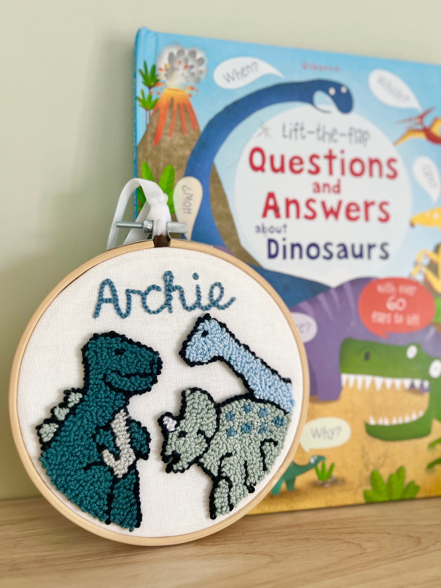 Personalised Dinosaur Decoration