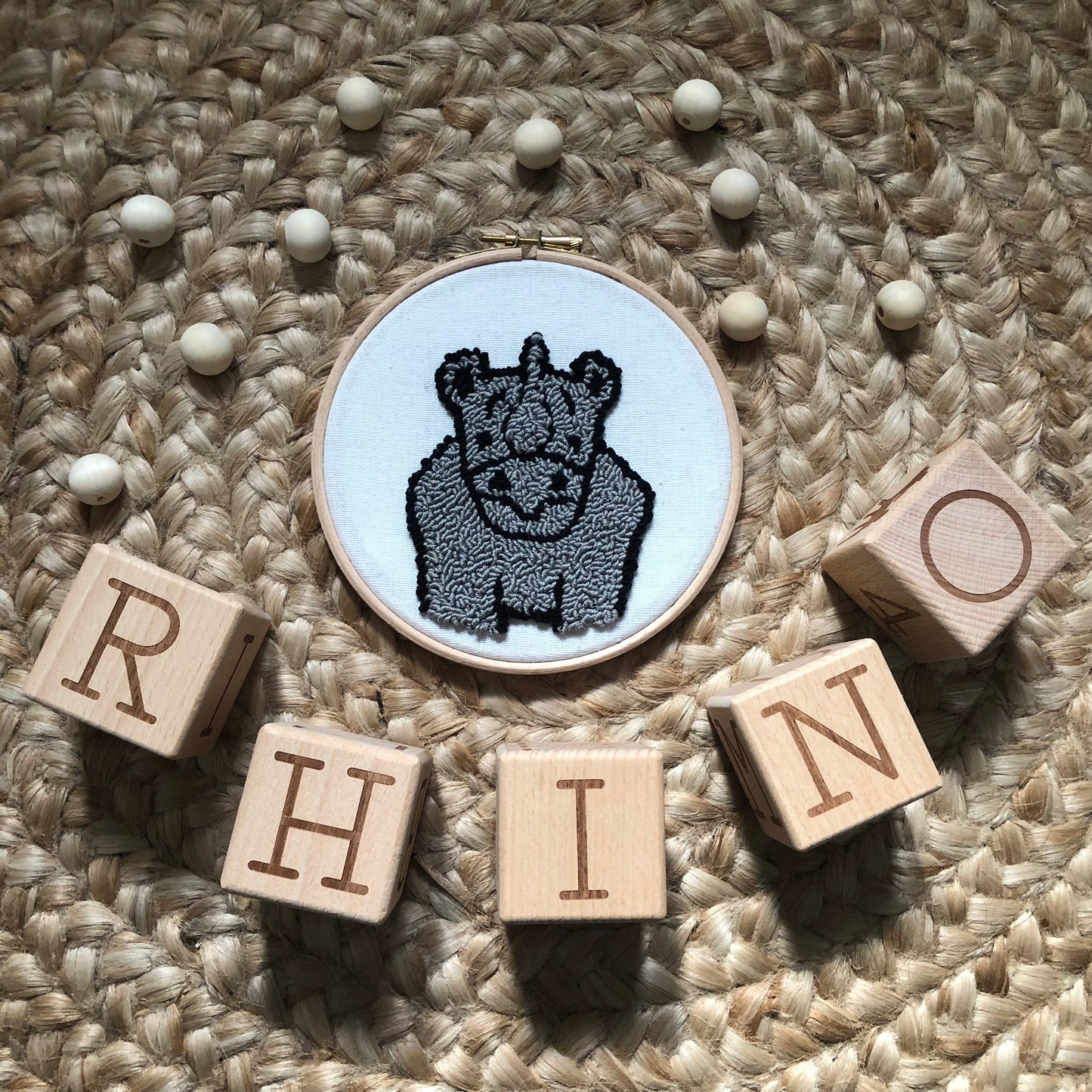 Rhino Wall Decoration