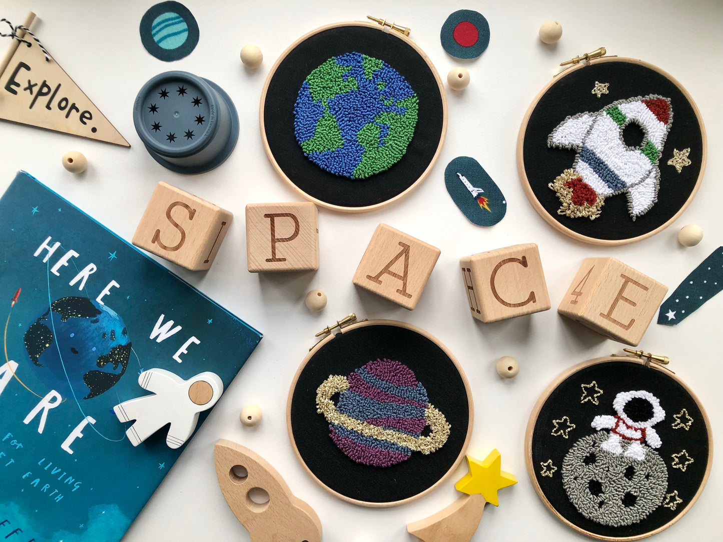 Rocket Wall Decoration