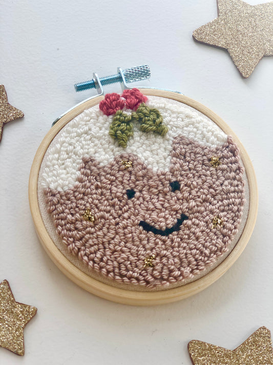 Christmas Pudding Decoration (Hoop)