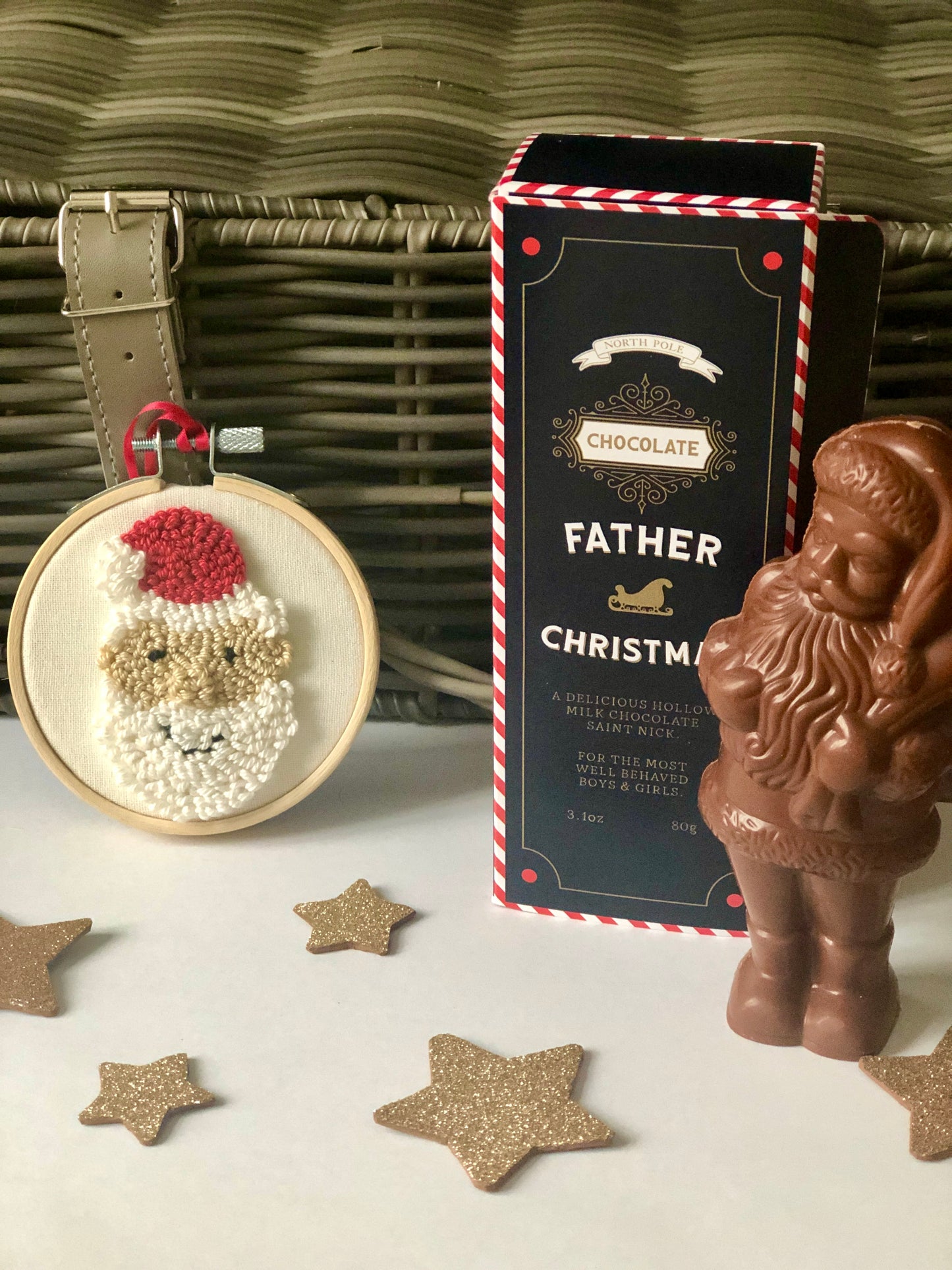 Santa Decoration (Hoop)