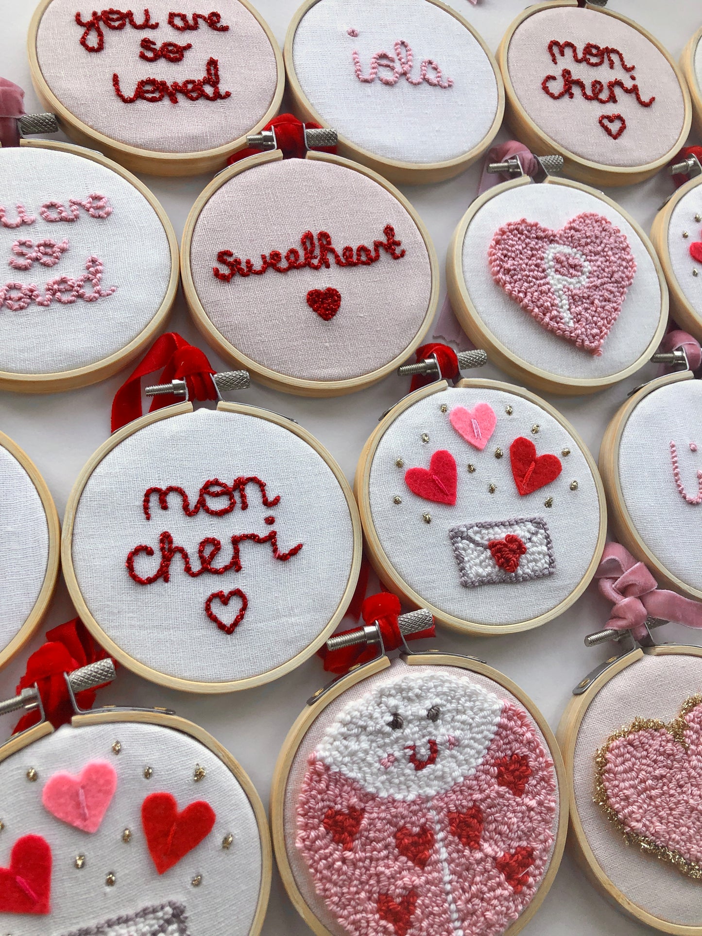 Valentine’s Word Hoops