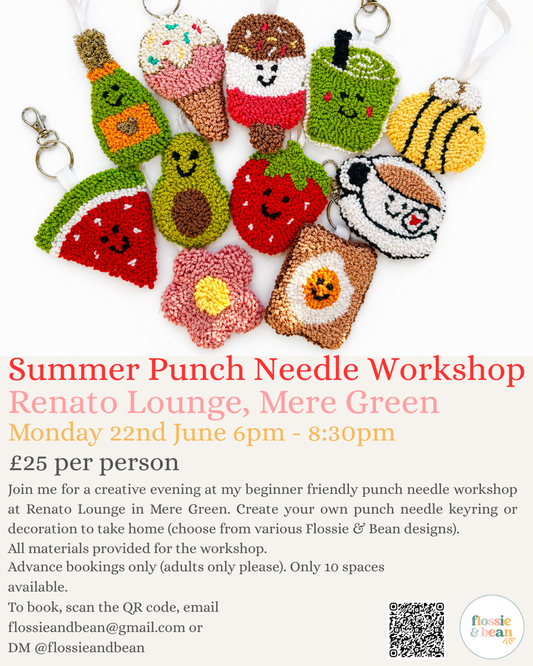 Punch Needle Workshop | Renato Lounge | 22.06.26 6pm-8:30pm