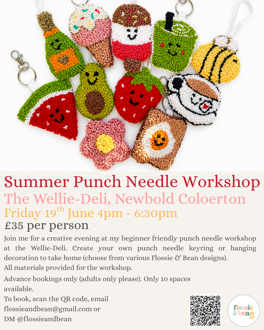 Punch Needle Workshop | The Wellie-Deli | 19.06.26 4pm - 6:30pm
